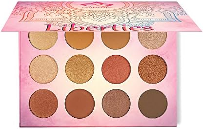 Aurelife Liberties Pressed Powder Highly Pigmented Eye Shadow Matte &amp; Shimmer faced Earth neutral Eye shadow Pallete