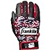 Franklin Sports MLB Digitek Baseball Batting Gloves - Gray/Red Digi - Youth Small