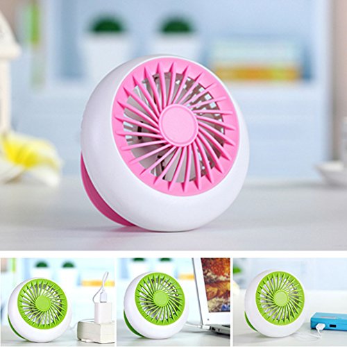 image for Sammid 3 Speed Adjustable Portable Fans,USB Mini Handheld Cute Fans,fo