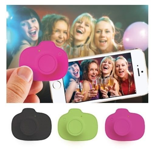 Selfie Snap Wireless Smartphone Camera Remote (Green)