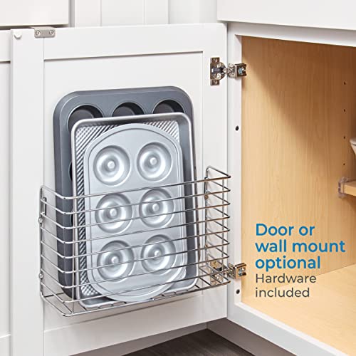 iDesign Classico Metal Over the Kitchen Bakeware Organizer