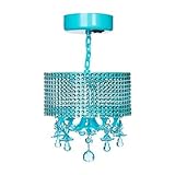 LockerLookz Hanging Gem Lamp - Blue - 1 piece