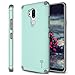 LG G7 ThinQ Case, CoverON Bios Series Minimalist Thin Fit Protective Hard Phone Cover with Embedded Metal Plate for Magnetic Car Mounts for LG G7 ThinQ - Powder Blue