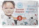The Honest Company Honest Disposable Baby Diapers, Space Travel, Size 3, 34 ct