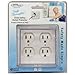 LectraLock - Baby Safety Electrical Outlet Cover - Double - Duplex Style - Deep Cover