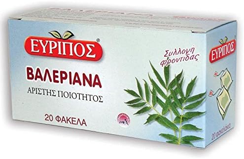 Evripos Valeriana Tea (20 Tea Bags)