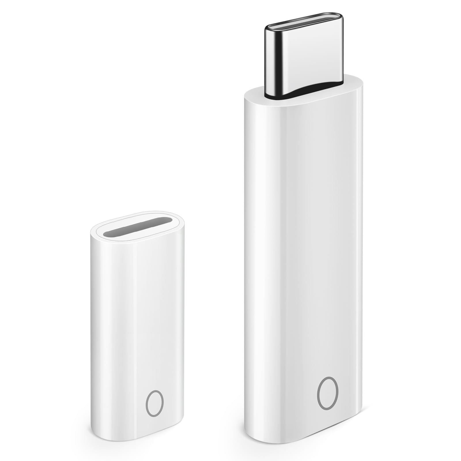 Photo 1 of 2 Pack Adapters for Apple Pencil 1st Gen Female to Female for Lightning Adapter + USB-C Male to for Lightning Female Adapter for iPad 10th Gen/iPad (A16) Bluetooth Pair Connector for Apple Pen 1st