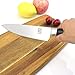 Issiki Cutlery Chef Knife 8-Inch Gyuto Directed by Japanese, High-Carbon Stainless Steel Blade with Prolonged Sharpness, Pakkawood Ergonomic Black Handle, Impressive Deluxe Package