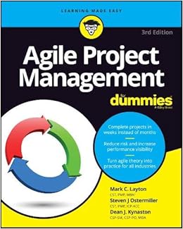 Agile Project Management For Dummies Amazon Co Uk Layton Mark C