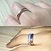 Rose Gold Tungsten Rings, Will Queen 4mm Engagement Rings Top Polished Anniversary Wedding Bands