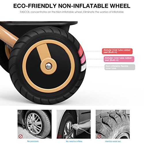 fascol triciclo bebé plegable 4 en 1