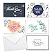 Rembrandt Thank You Cards Set of 30 - 5 Unique Designs - Note for Occasions Such as a Baby Shower, Birthday, Graduation, Weddings, Bridal Party