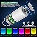 Bedside Lamp, ALECTIDE Table Lamp Touch Sensor for Bedroom, Warm Night Light and Dimmable RGB Color Changing with Blue (old)