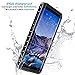lanwow Note 9 Waterproof Case, Samsung Note 9 Case with Screen Protector Support Wireless Charging Shockproof Dirtproof Rugged Waterproof Case for Galaxy Note 9- Classic Black/White