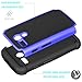 Motorola Moto G Case, Moto G 1st Gen Case, Tekcoo(TM) [Tmajor Series] Shock Absorbing Hybrid Rubber Plastic Impact Defender Rugged Slim Hard Case Cover for Moto G 3G / 4G LTE (Blue/Black)