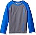 Under Armour Little Boys UA Long Sleeve Raglan Tee, Graphite, 2T
