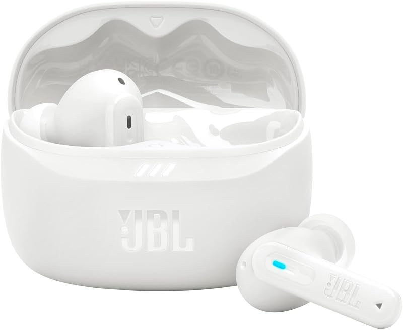 Tune Beam 2, Kabellose Kopfhörer mit Noise-Cancelling, Weiß