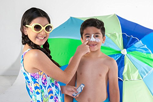 Baby Jolie 50 SPF Sunscreen for Kids Individually Packed Safe for Babies I 7 On The Go Single Sachets of 0.4Oz Each I BEST Sunblock