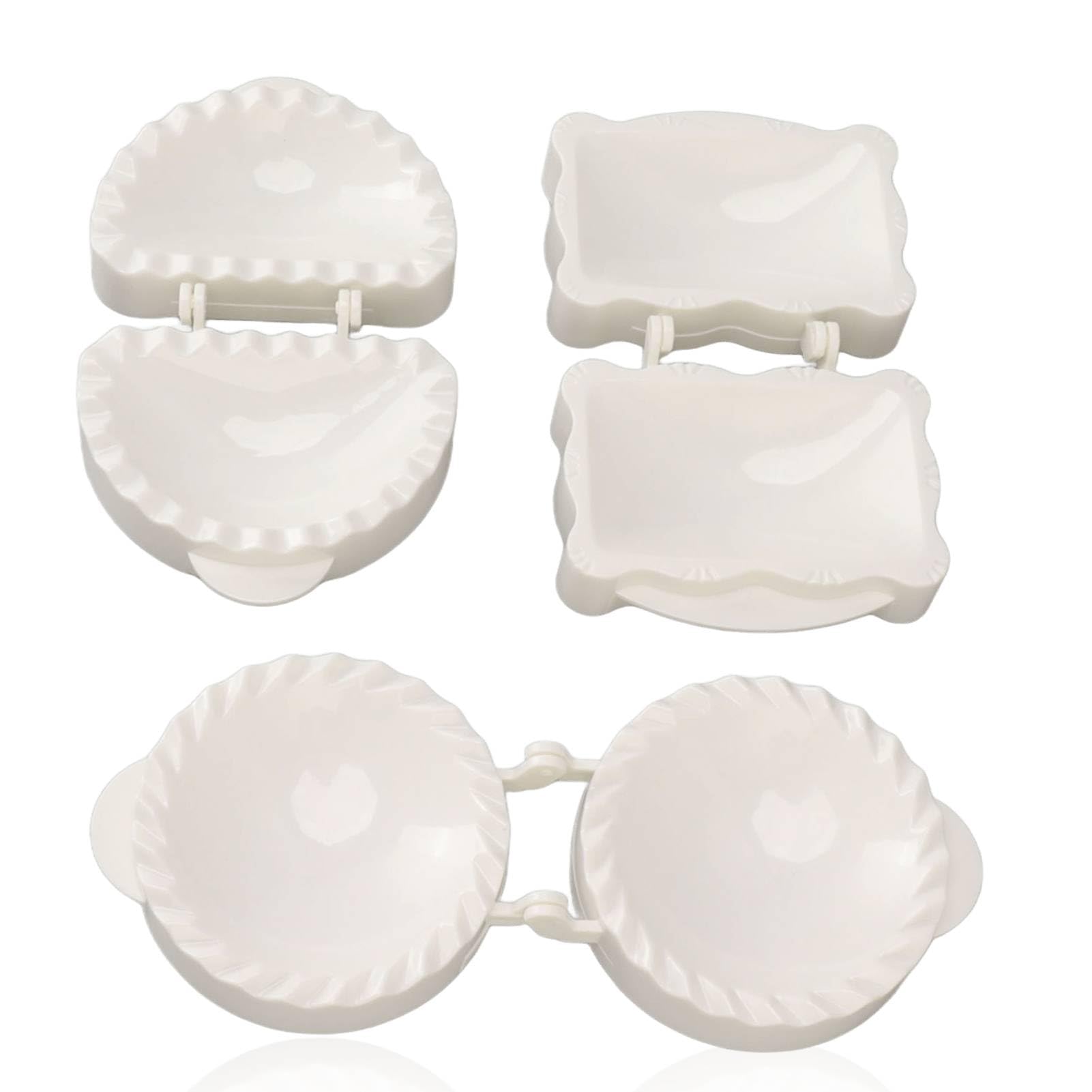 Mini Hand Pie Molds, 3PCS Pocket Pie Press Molds One Press Set Fall Hand for Halloween Christmas Party Baking