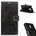 Nokia 6 Case,ANLI [Card Slots and Stand Function] Luxury PU Leather Wallet Flip Protective Case Cover for Nokia 6 Black