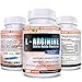 Extra Strength L Arginine 1340mg Nitric Oxide Supplements | for Muscle Growth, Increase Energy & Endurance & Boost Heart Health (180 Count)