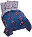 Marvel Spiderman Spidey Crawl 4 Piece Twin Bed Set - Includes Reversible Comforter & Sheet Set - Super Soft Fade Resistant Polyester - (Official Marvel Product)…