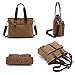 ToLFE Women Top Handle Satchel Handbags Tote Purse Shoulder Bag