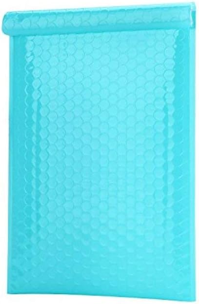 ProLine Extra Wide #5 10.5x16 inches Teal Poly Bubble Mailers Padded Envelopes Shipping Bags (10)
