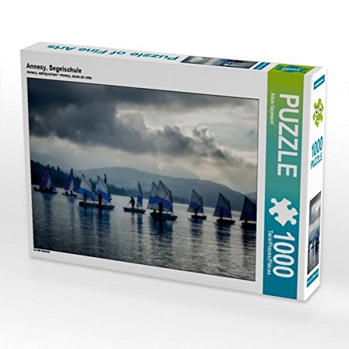 CALVENDO Puzzle Annecy, Segelschule 1000 Teile Lege-Grösse 64 x 48 cm Foto-Puzzle Bild Von Gaymard Alain