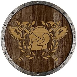Wood Spielerei 73804 5 Round Sign Viking – Thrall