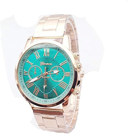 geneva men's watches stainless steel