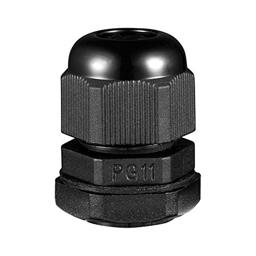 uxcell 10 Pcs PG11 Waterproof IP68 Nylon Cable Gland Joint Adjustable Locknut for 5mm-10mm Dia Cable - //medicalbooks.filipinodoctors.org