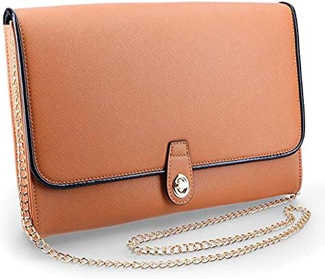 Oriflame Women's Brown Anniversary Collection Faux Leather Evening Handbag