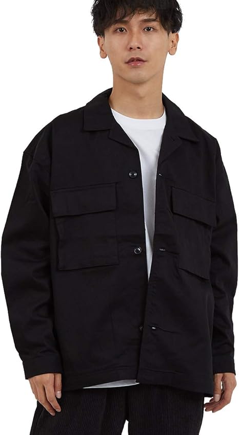 Amazon Cpoジャケット メンズ ビッグシルエット セットアップ可 カバーオール チェック柄 ストライプ柄 バンダナ柄 ペイズリー柄 オーバーサイズ 大きいサイズ Gracias コート ジャケット 通販