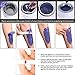 500ml Adjustable Temperature Wax Heater + Lavender Hard Wax Beans Hair Removal Tool Kits Used for Facial Armpits Hands Legs Bikini Line Depilatory (Lavender)