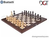DGT BLUETOOTH Rosewood eBoard with ROYAL pieces - Electronic chess - chessgamesshop.com