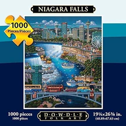 Niagara Falls 500pc 16x20 Jigsaw Puzzle by Eric Dowdle by Dowdle Folk Art