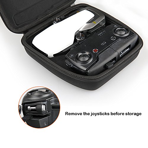 Rantow RC Quadcopter Storage Bag Case Hard Shell Protective Box Suitcase for DJI Mavic Air - Fits Mavic Air and Remote Controller