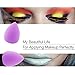 EmaxDesign 3 Pieces Makeup Blender Sponge Set, Foundation Blending Blush Concealer Eye Face Powder Cream Cosmetics Beauty Makeup Sponges