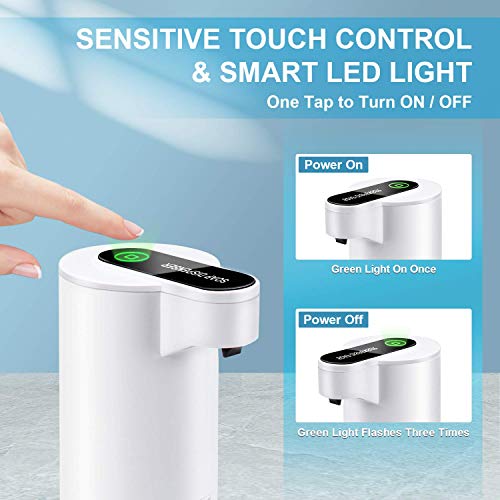 JENTXON Automatic Hand Sanitizer Dispenser for Hand Sanitizer Gel, Touchless Automatic Soap Dispenser for Hand Soap… - Image 5