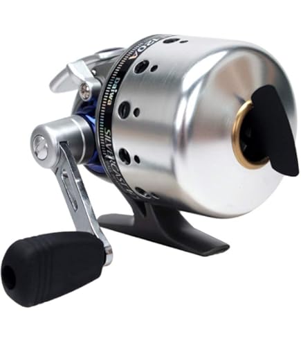 Daiwa Silvercast-A 10Lbs Test Spincast Reel, Silver-SC100A-CP : Sports & Outdoors