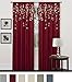 Lush Decor C01240Q12 Flower Drops Curtain Panel for Living Room, Bedroom, Dining Room (Single), 84