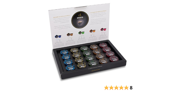 Cápsulas Stracto Caffitaly Set Degustación 20 ud : Amazon.es: Alimentación  y bebidas