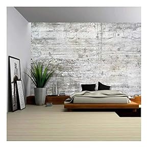 Old Grunge Obsolete Wall - Removable Wall Mural | Self-Adhesive Large Wallpaper - 66x96 inches
