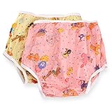 Rearz - Nursery Print Plastic Pant - High Waist (Yellow, Medium)