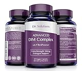 Best Natural DIM Supplement 150mg Plus BioPerine - Extra Strength Complex for Menopause Relief, Aromatase Inhibitor, Estrogen Balance, PCOS, PMS & Perimenopause - Hormone Support For Women of All Ages