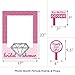 Bride-to-Be - Bridal Shower Selfie Photo Booth Picture Frame & Props - Printed on Sturdy Material