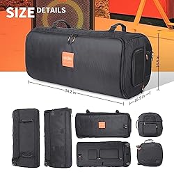 OUKNAK Speaker Bag Travel Case Replacement for JBL