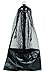 Black Snorkel Bag! Mesh Draw String w/Shoulder Strap