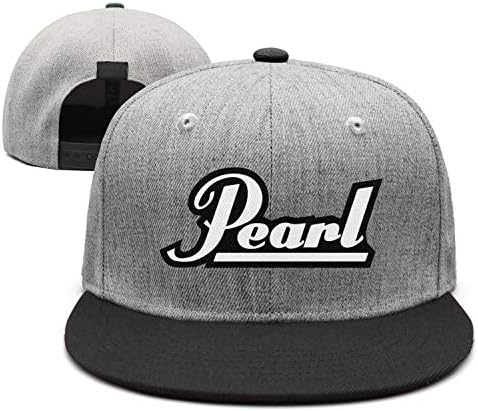uter ewjrt Adjustable Pearl-Drums-Logo- Strapback Hat Unisex Caps